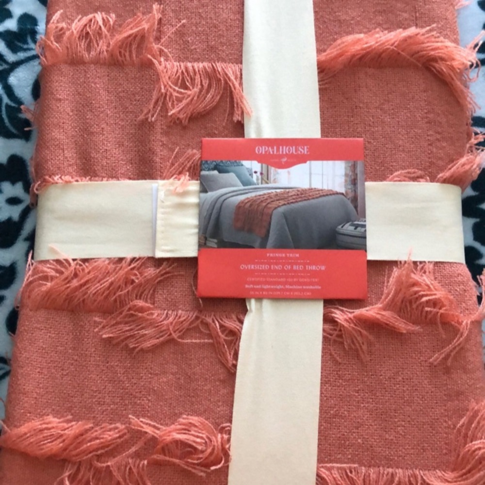 Opalhouse Oversized End Of Bed Throw